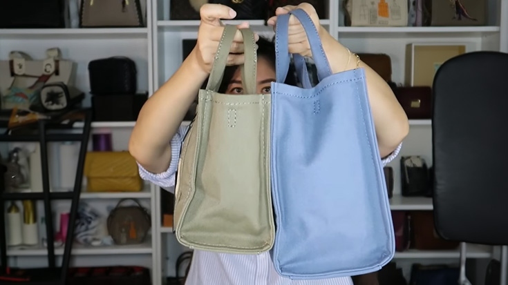 Marc Jacobs Mini Tote Bag vs. Full-Sized